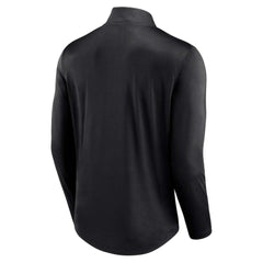 Chicago White Sox Quarterback Quarter-Zip Top Black
