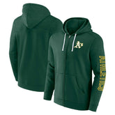 Athletics Offensive Line Up Lightweight Full-Zip Hoodie Green