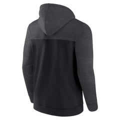 Colorado Rockies Offensive Line Up Lightweight Full-Zip Hoodie Black