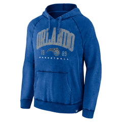 Orlando Magic Foul Trouble Snow Wash Raglan Pullover Hoodie - Heather Blue shop