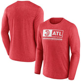Atlanta Hawks Three-Point Play T-Shirt - Heather Red sale