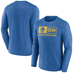 Golden State Warriors Three-Point Play T-Shirt sale - Heather Royal outlet