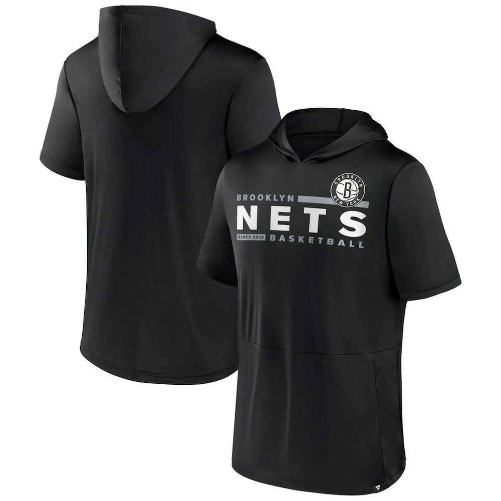 Brooklyn Nets Possession Hoodie T-Shirt - Black online