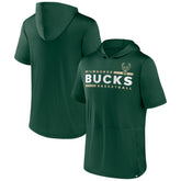 Milwaukee Bucks Possession Hoodie T-Shirt - Hunter Green sale