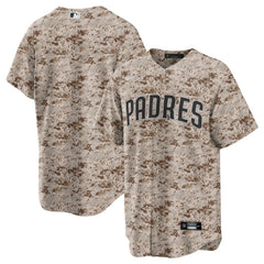 San Diego Padres USMC Alternate Replica Team Jersey Camo