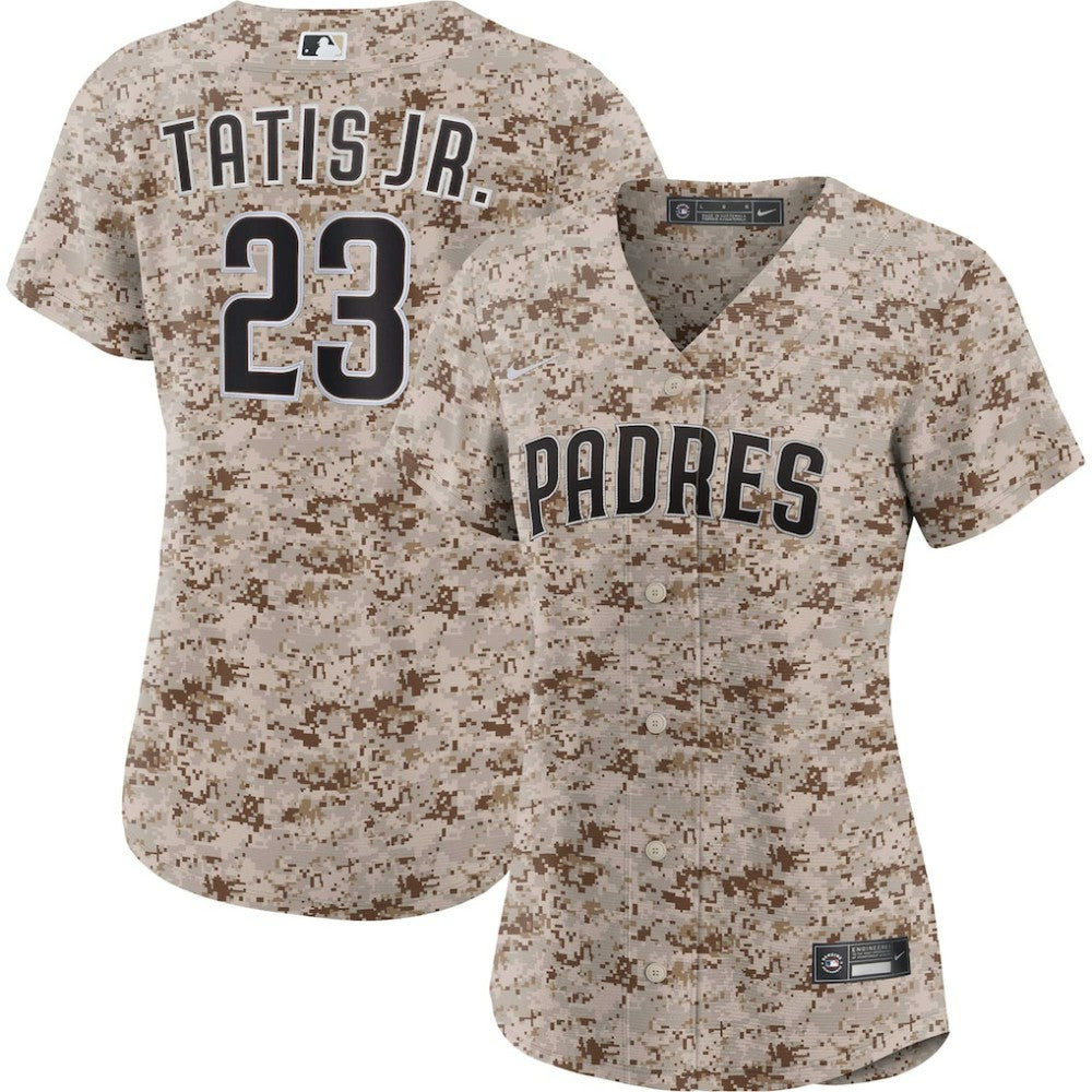 Fernando Tatis Jr. San Diego Padres Women's USMC Alternate Replica Player Jersey Camo