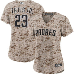 Fernando Tatis Jr. San Diego Padres Women's USMC Alternate Replica Player Jersey Camo