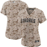 San Diego Padres Women's USMC Alternate Replica Team Jersey Camo