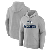 Seattle Seahawks 12 North Pullover Hoodie - Gray sale