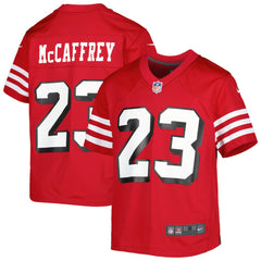 Christian McCaffrey San Francisco 49ers Youth Game Jersey - Scarlet on sale