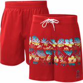 Los Angeles Angels G-III Sports by Carl Banks Breeze Volley Swim Shorts Red