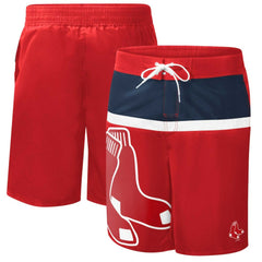 Boston Red Sox G-III Sports by Carl Banks Sea Wind Swim Shorts Red