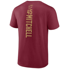 Donovan Mitchell Cleveland Cavaliers Playmaker Team Name & Number T-Shirt sale - Wine sale