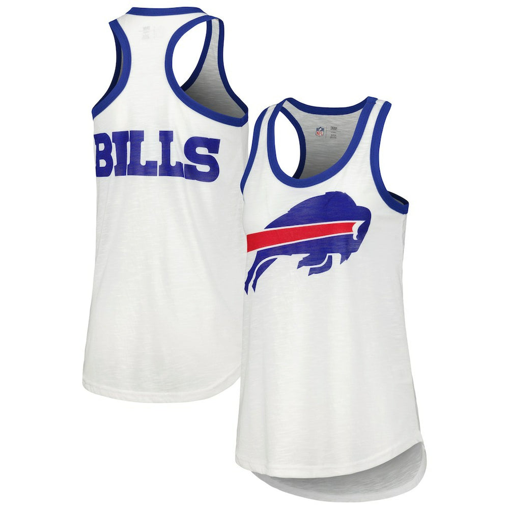 Buffalo Bills G-III 4Her by Carl Banks Women's Tater Tank Top - White for sale