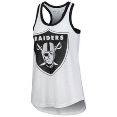 Las Vegas Raiders G-III 4Her by Carl Banks Women's Tater Tank Top - White outlet