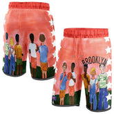 Brooklyn Nets NBA & KidSuper Studios Unisex Hometown Shorts - Black shop