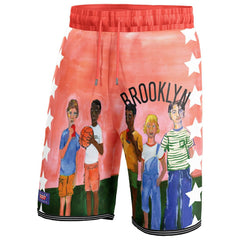 Brooklyn Nets NBA & KidSuper Studios Unisex Hometown Shorts - Black shop
