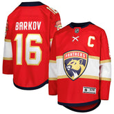 Aleksander Barkov Florida Panthers Youth Home Premier Player Jersey - Red Jerseys