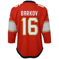 Aleksander Barkov Florida Panthers Youth Home Captain Replica Player Jersey - Red Jerseys