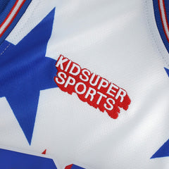 Philadelphia 76ers NBA & KidSuper Studios Unisex Hometown Jersey - White cheap