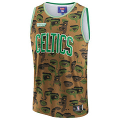 Boston Celtics NBA & KidSuper Studios Unisex Hometown Jersey - Brown shop