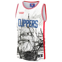LA Clippers NBA & KidSuper Studios Unisex Hometown Jersey - Gray sale