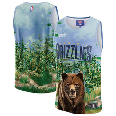 Memphis Grizzlies NBA & KidSuper Studios Unisex Hometown Jersey - Teal for sale