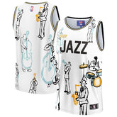 Utah Jazz NBA & KidSuper Studios Unisex Hometown Jersey - White for sale
