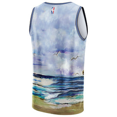 Dallas Mavericks NBA & KidSuper Studios Unisex Hometown Jersey sale - Blue for sale