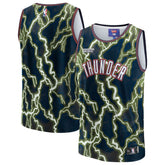Oklahoma City Thunder NBA & KidSuper Studios Unisex Hometown Jersey - Black online