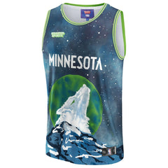 Minnesota Timberwolves NBA & KidSuper Studios Unisex Hometown Jersey - Blue discount