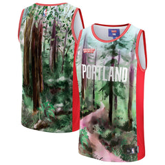 Portland Trail Blazers NBA & KidSuper Studios Unisex Hometown Jersey - Green discount