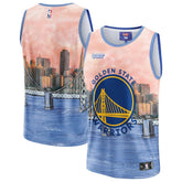 Golden State Warriors NBA & KidSuper Studios Unisex Hometown Jersey sale - Blue cheap