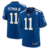 Indiana Nights Michael Pittman Jr. Indianapolis Colts Alternate Game Jersey - Blue online