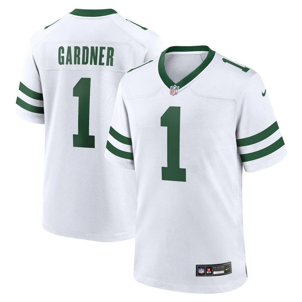 Ahmad Sauce Gardner New York Jets Game Jersey - Legacy White sale