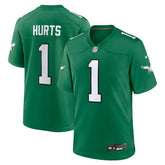 Jalen Hurts Philadelphia Eagles Alternate Game Player Jersey - Kelly Green discount