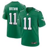 A.J. Brown Philadelphia Eagles Alternate Game Player Jersey - Kelly Green cheap