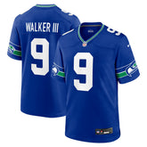 Kenneth Walker III Seattle Seahawks Throwback Player Game Jersey - Royal on sale