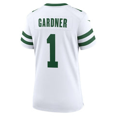 Ahmad Sauce Gardner New York Jets Women's Game Jersey - Legacy White for sale