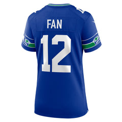 12s Seattle Seahawks Women's Player Jersey - Royal outlet