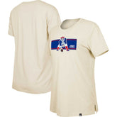 New England Patriots New Era Women's Third Down Historic T-Shirt - Tan for sale
