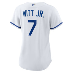 Bobby Witt Jr. Kansas City Royals Women's Home Replica Player Jersey White