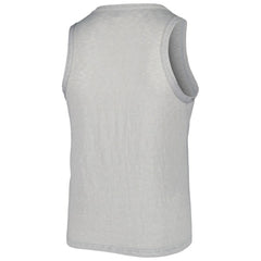 Chicago White Sox Soft as a Grape Women's Plus Size High Neck Tri-Blend Tank Top Gray