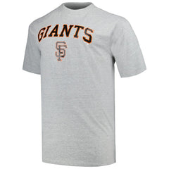 San Francisco Giants Profile Big & Tall T-Shirt Combo Pack Black/Heather Gray