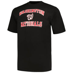 Washington Nationals Profile Big & Tall T-Shirt Combo Pack Black/Heather Gray