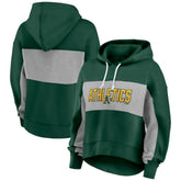 Athletics Women's Filled Stat Sheet Pullover Hoodie Green