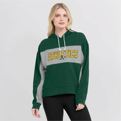 Athletics Women's Filled Stat Sheet Pullover Hoodie Green