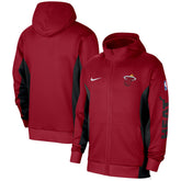 Miami Heat 2023/24 Authentic Showtime Full-Zip Hoodie - Red online