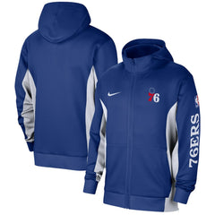 Philadelphia 76ers 2023/24 Authentic Showtime Full-Zip Hoodie - Royal shop