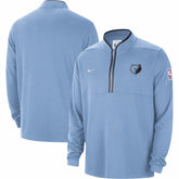 Memphis Grizzlies Authentic Performance Half-Zip Jacket - Light Blue online
